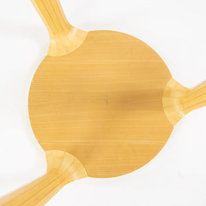 SOLD 1950's Alvar Aalto Fan Leg Side End Table Artek Finmar Finsven Finland