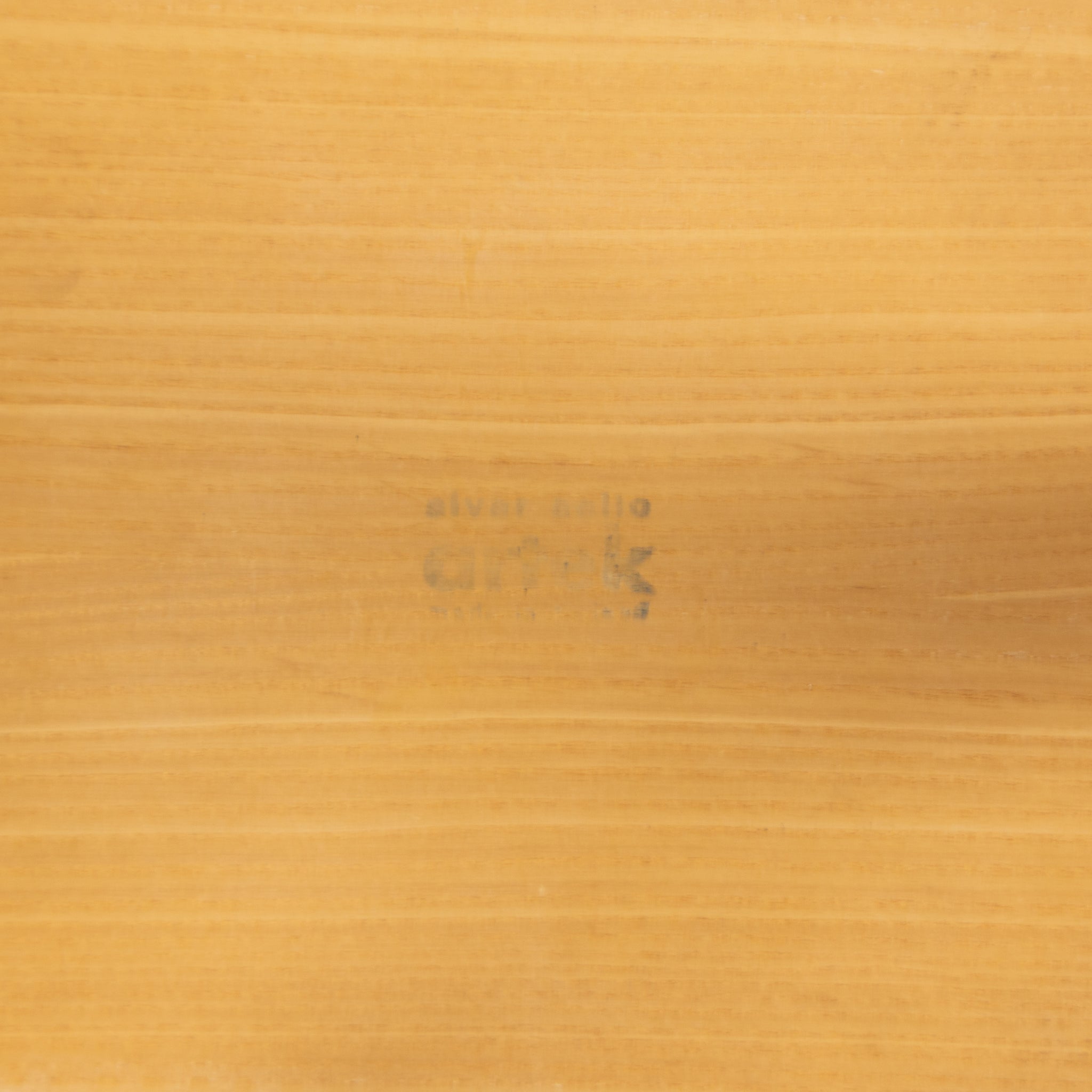SOLD 1950's Alvar Aalto Fan Leg Side End Table Artek Finmar Finsven Finland
