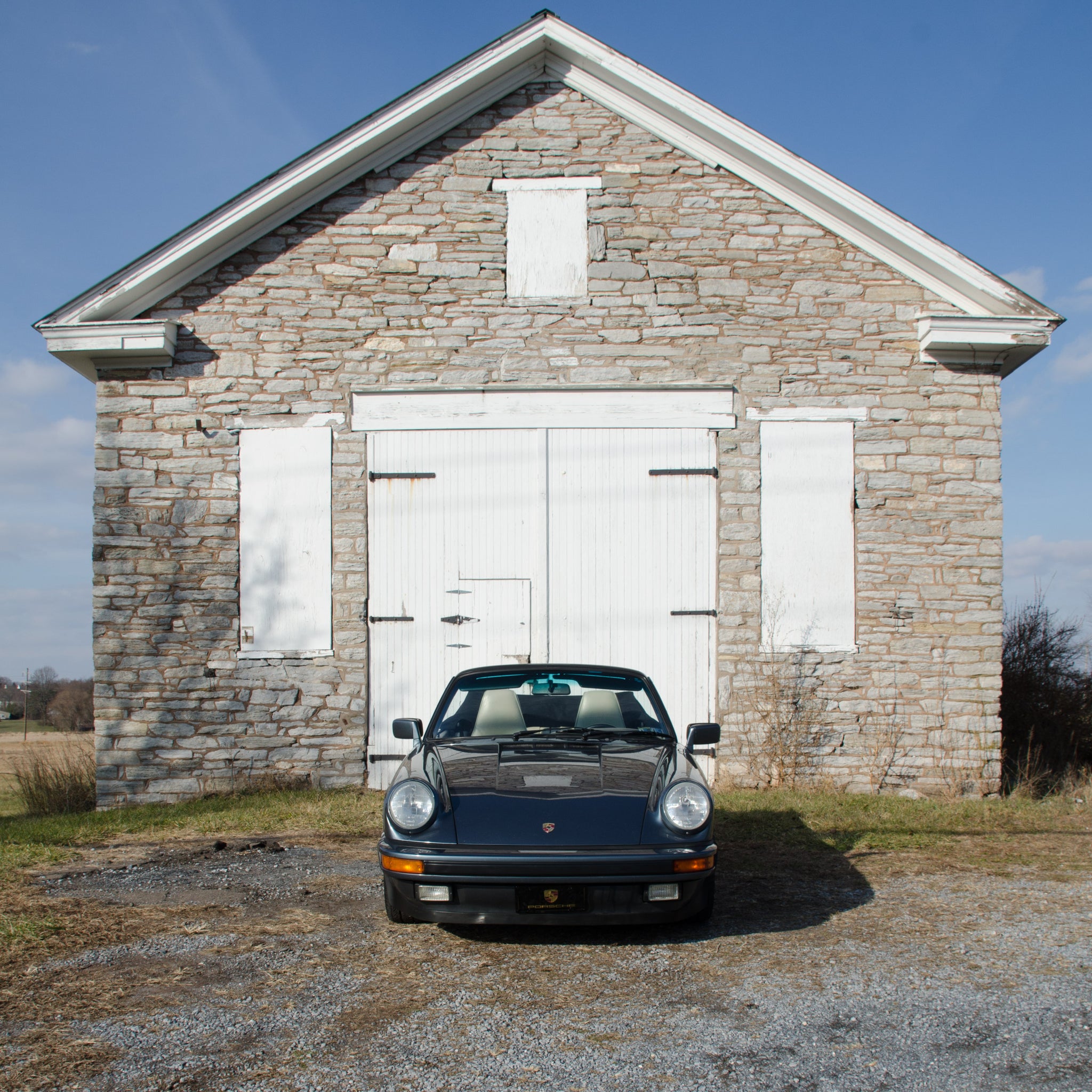 SOLD 1987 Porsche 911 Carrera 2-Door Venetian Blue Cabriolet Rebuilt Engine MINT