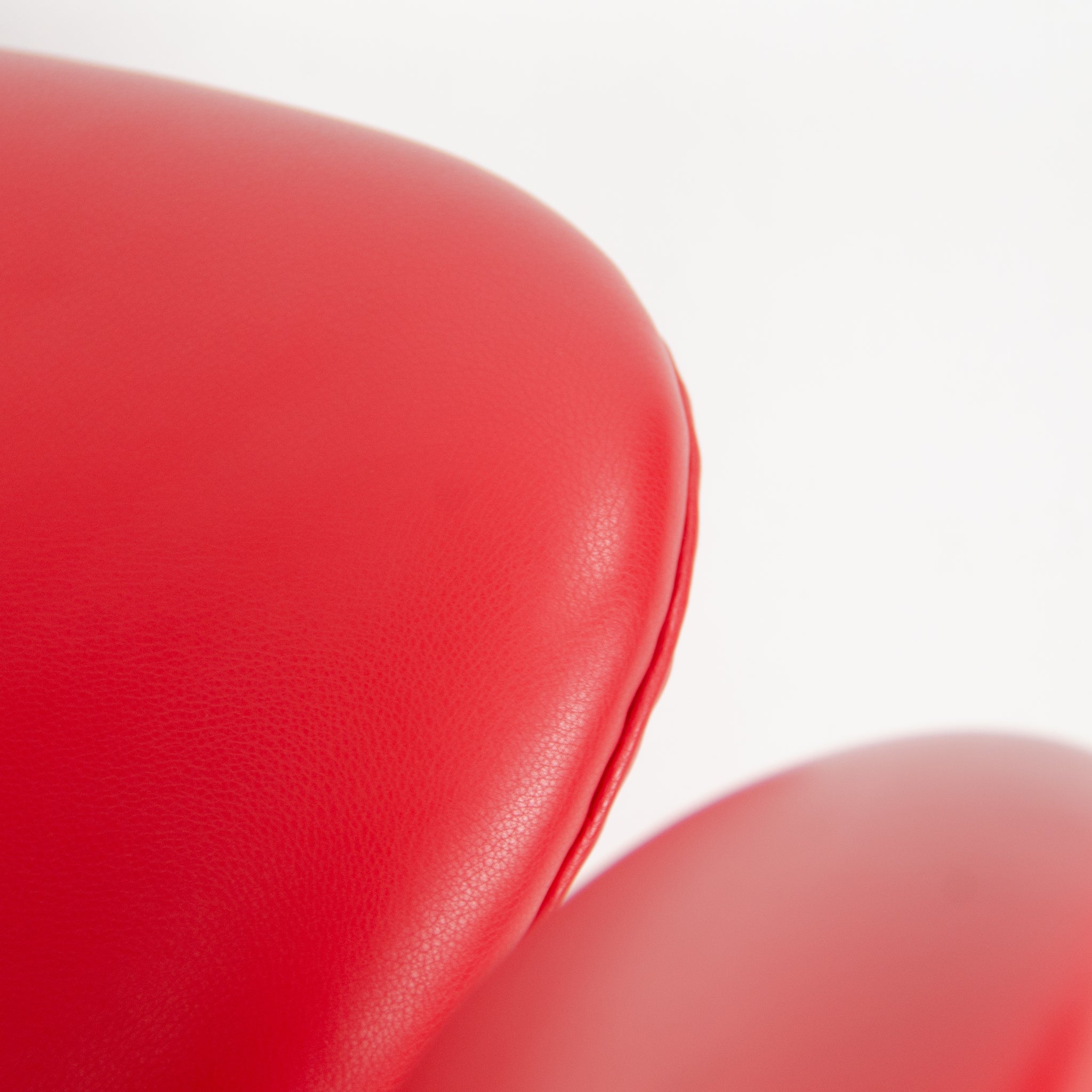 2012 Arne Jacobsen Fritz Hansen Denmark Swan Chairs Leather Upholstery Knoll 4x Available