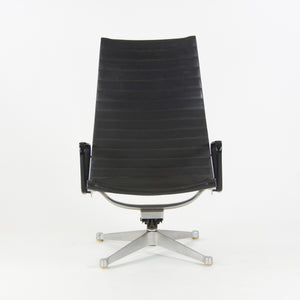 SOLD 1958 Patent Pending Eames Herman Miller Aluminum Group Lounge Chair Charcoal