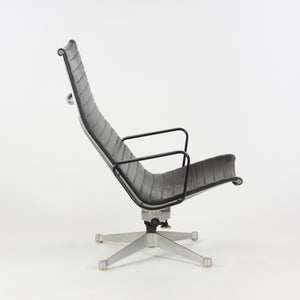 SOLD 1958 Patent Pending Eames Herman Miller Aluminum Group Lounge Chair Charcoal