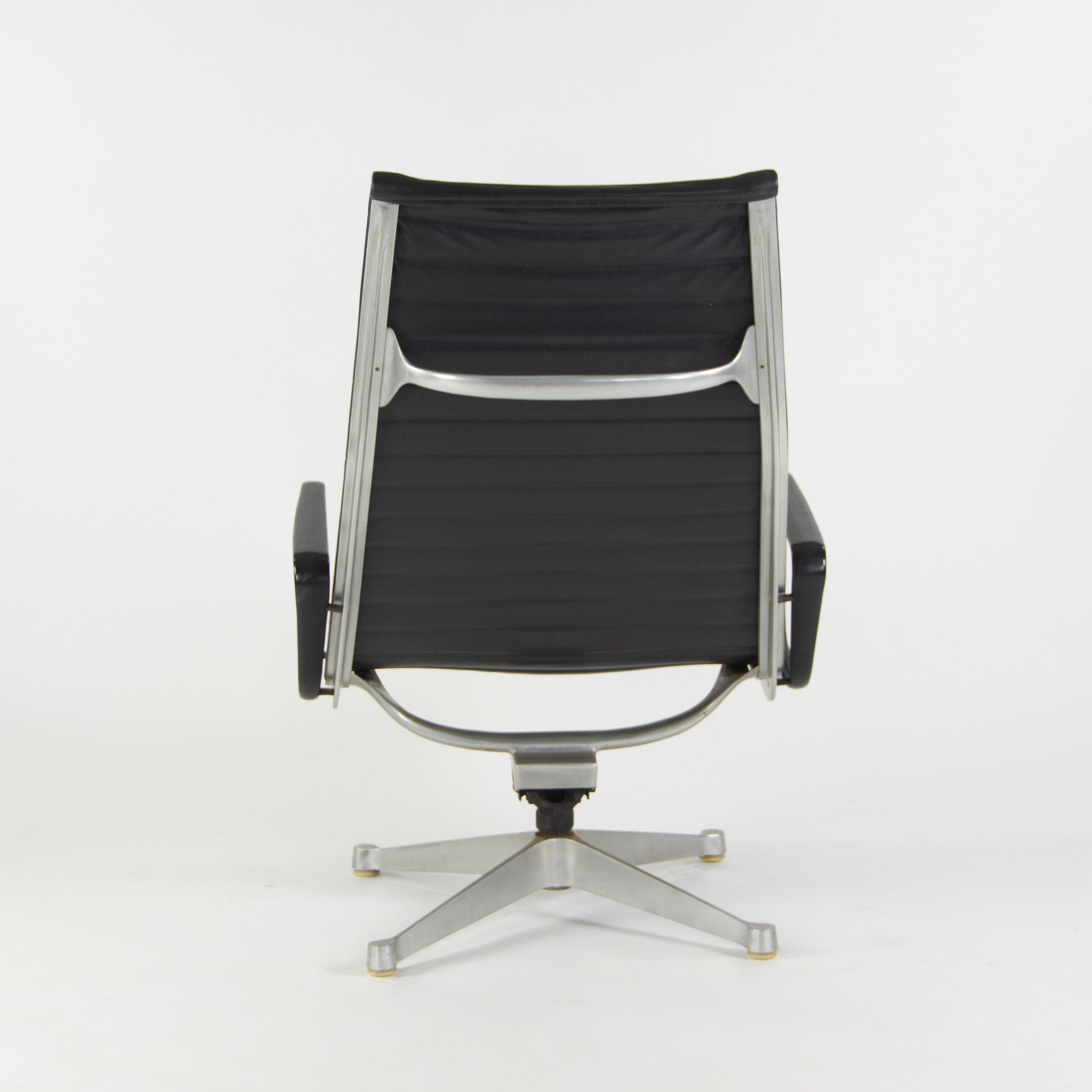 SOLD 1958 Patent Pending Eames Herman Miller Aluminum Group Lounge Chair Charcoal