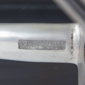 SOLD 1958 Patent Pending Eames Herman Miller Aluminum Group Lounge Chair Charcoal