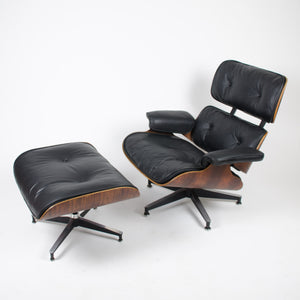SOLD 1950's Herman Miller Eames Lounge Chair & Ottoman Rosewood Brand New Cushions