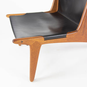 SOLD 1954 Pair of Uno & Östen Kristiansson Hunting Chairs for Luxus Sweden