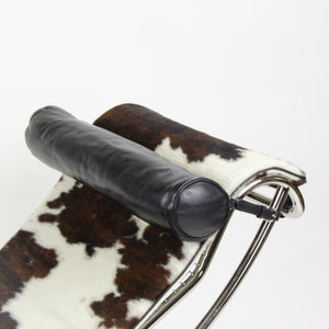 SOLD 2010's Le Corbusier Cassina LC4 Chaise Lounge Chair Pony Hide