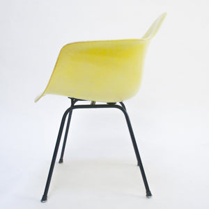 SOLD Herman Miller Eames Yellow Fiberglass Shell Chair Arm Shell