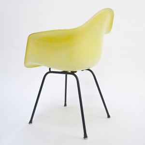 SOLD Herman Miller Eames Yellow Fiberglass Shell Chair Arm Shell