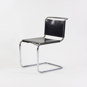 SOLD Marcel Breuer B33 Dining Chairs Set of 8 Spoleto Leather Knoll 1970's