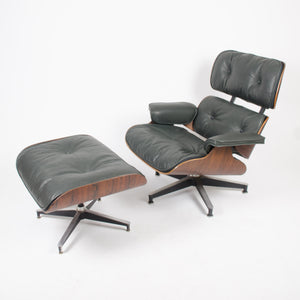 SOLD 1959 Herman Miller Eames Lounge Chair & Ottoman Rosewood Brand New Cushions