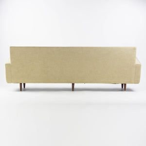 SOLD 1950's Florence Knoll Associates Museum Quality Original Fabric Three Seat Sofa