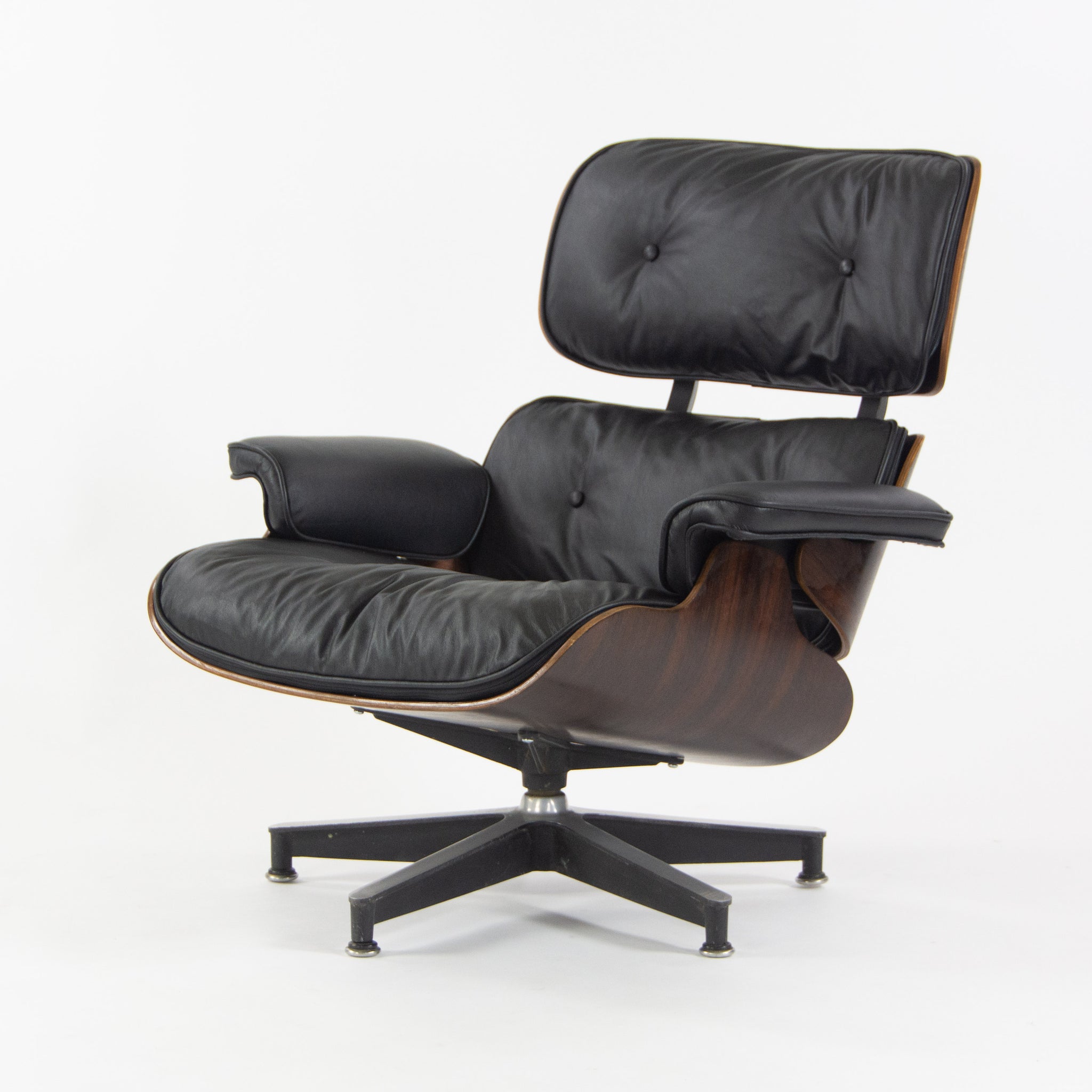 SOLD 1960s Herman Miller Eames Lounge Chair and Ottoman Rosewood 670 671 New Cushions