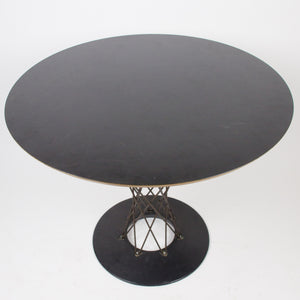 SOLD Black Isamu Noguchi For Knoll Associates Original 1950‘s Cyclone Wire Din Table