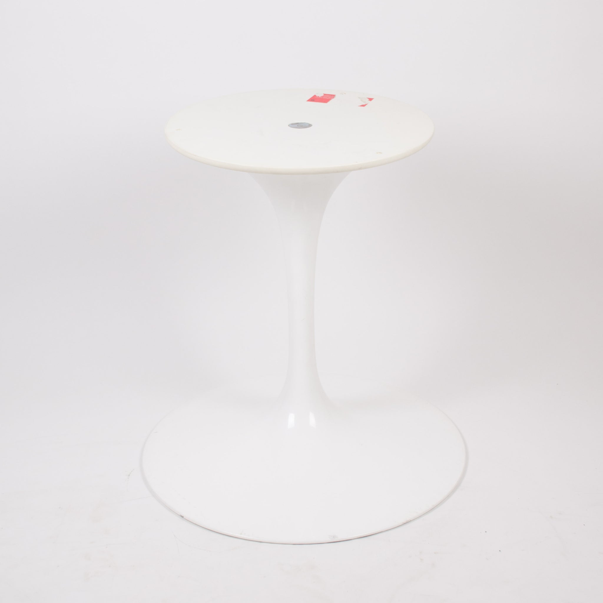 SOLD Eero Saarinen For Knoll 42 Inch Tulip Conference / Dining Table White Top 2000's