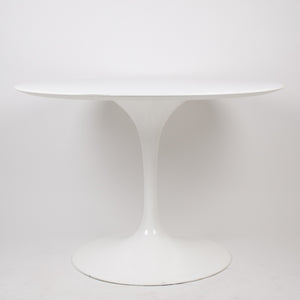 SOLD Eero Saarinen For Knoll 42 Inch Tulip Conference / Dining Table White Top 2000's