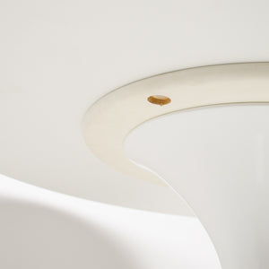 SOLD Eero Saarinen For Knoll 42 Inch Tulip Conference / Dining Table White Top 2000's
