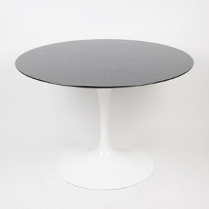 SOLD Eero Saarinen For Knoll 42 Inch Tulip Conference / Dining Table Ebonized Walnut