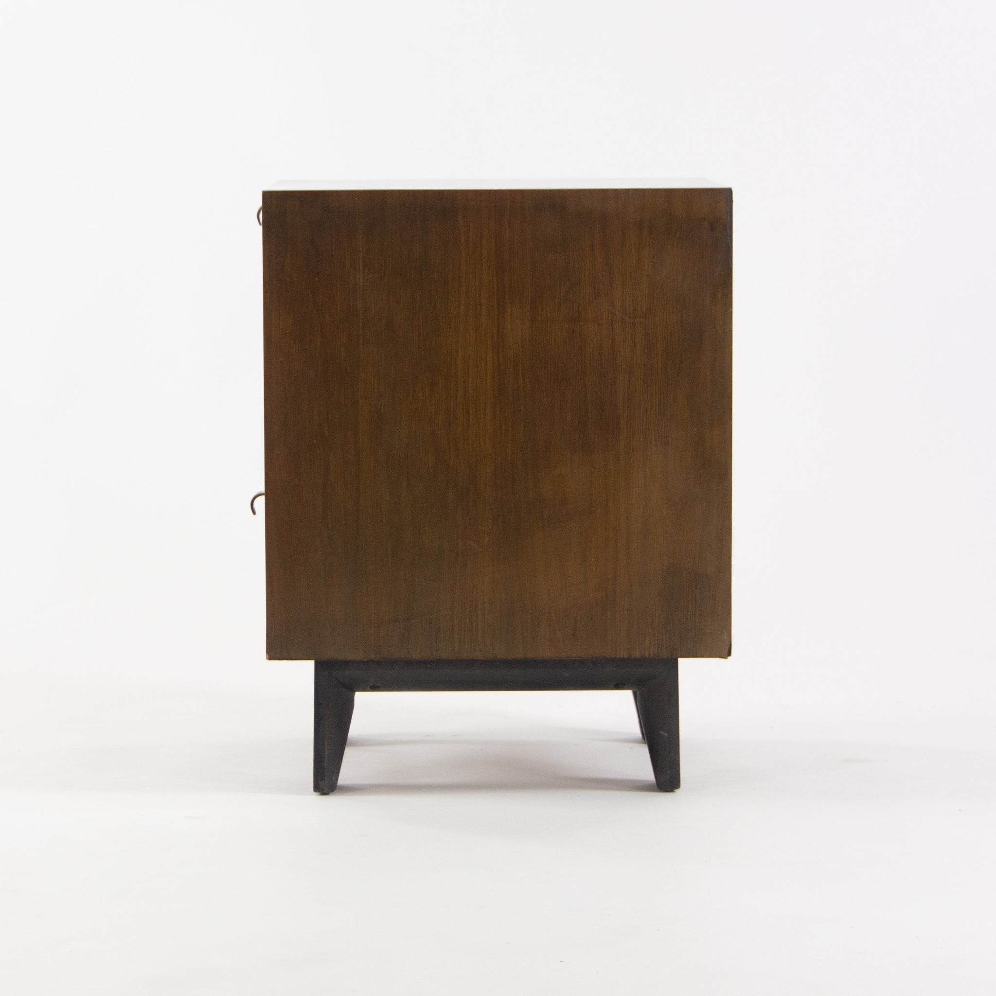1950s George Nelson Herman Miller BSC Bedside End Side Table Dark Walnut