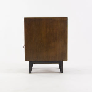 1950s George Nelson Herman Miller BSC Bedside End Side Table Dark Walnut