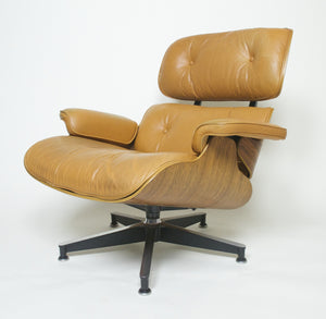 SOLD Herman Miller Eames Lounge Chair & Ottoman Rosewood 670 671 1970's