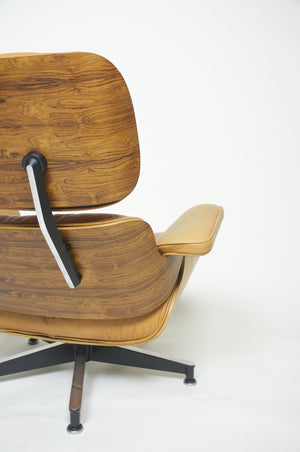 SOLD Herman Miller Eames Lounge Chair & Ottoman Rosewood 670 671 1970's