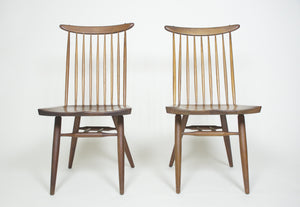 SOLD George Nakashima for Widdicomb Pair Of New Chairs