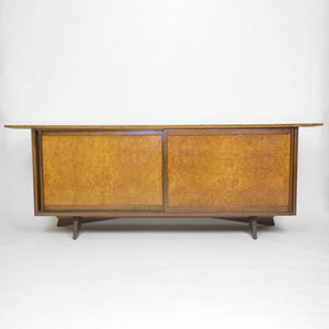 SOLD George Nakashima for Widdicomb Sundra Burl Credenza