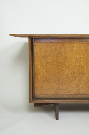 SOLD George Nakashima for Widdicomb Sundra Burl Credenza