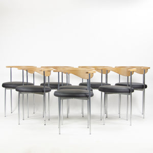 SOLD 1960's Vintage Frederik Sieck Fritz Hansen Model 3200 Dining Chairs Set of 8