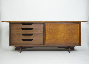 SOLD George Nakashima for Widdicomb Sundra Burl Credenza