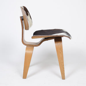 SOLD Vintage Eames Herman Miler 1950's Cowhide Ash DCW Chair