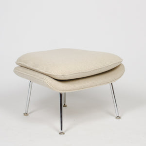 SOLD Eero Saarinen Womb Chair Knoll International Mid-Size Ivory Cato Fabric MINT!