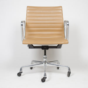 SOLD 2000's Tan Eames Herman Miller Low Aluminum Group Desk Chairs 9 Available