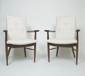 SOLD George Nakashima for Widdicomb Pair Of Origins Armchairs