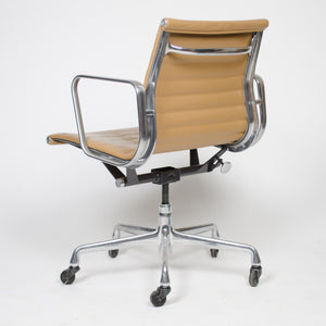 SOLD 2000's Tan Eames Herman Miller Low Aluminum Group Desk Chairs 9 Available