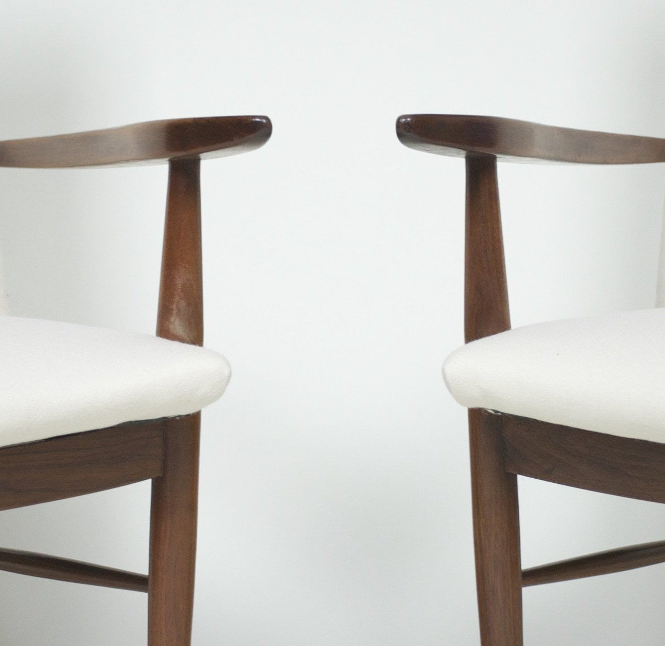 SOLD George Nakashima for Widdicomb Pair Of Origins Armchairs