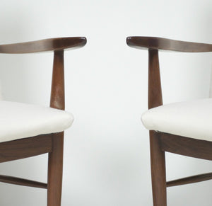 SOLD George Nakashima for Widdicomb Pair Of Origins Armchairs