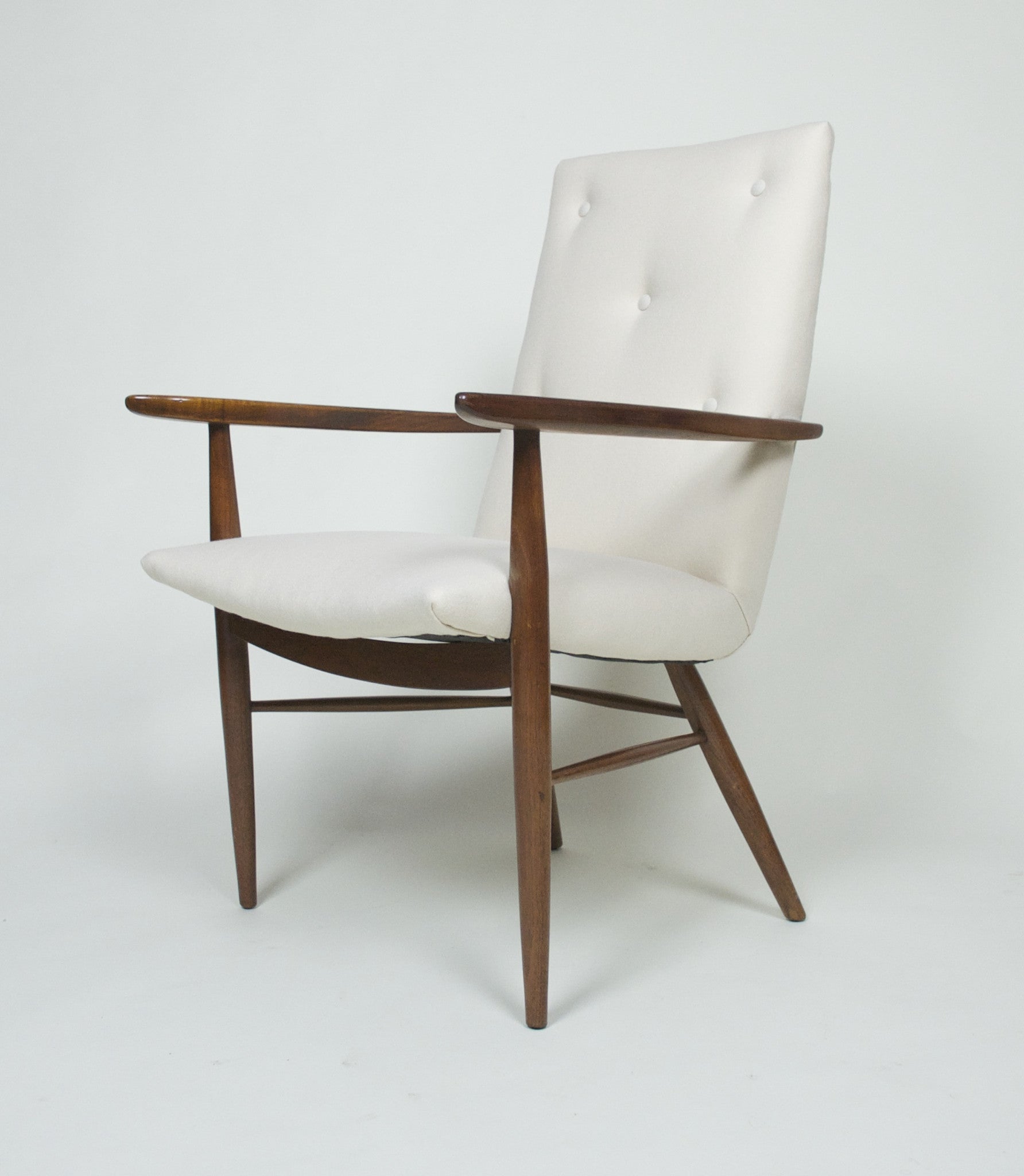 SOLD George Nakashima for Widdicomb Pair Of Origins Armchairs