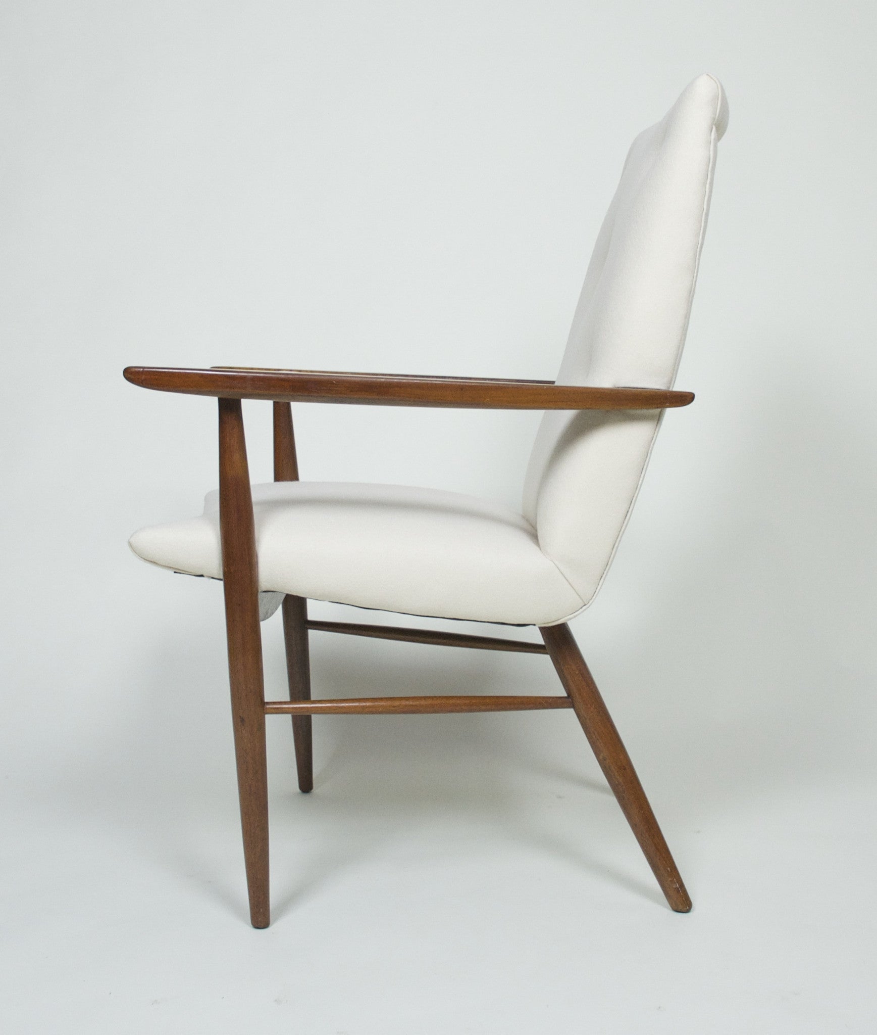 SOLD George Nakashima for Widdicomb Pair Of Origins Armchairs