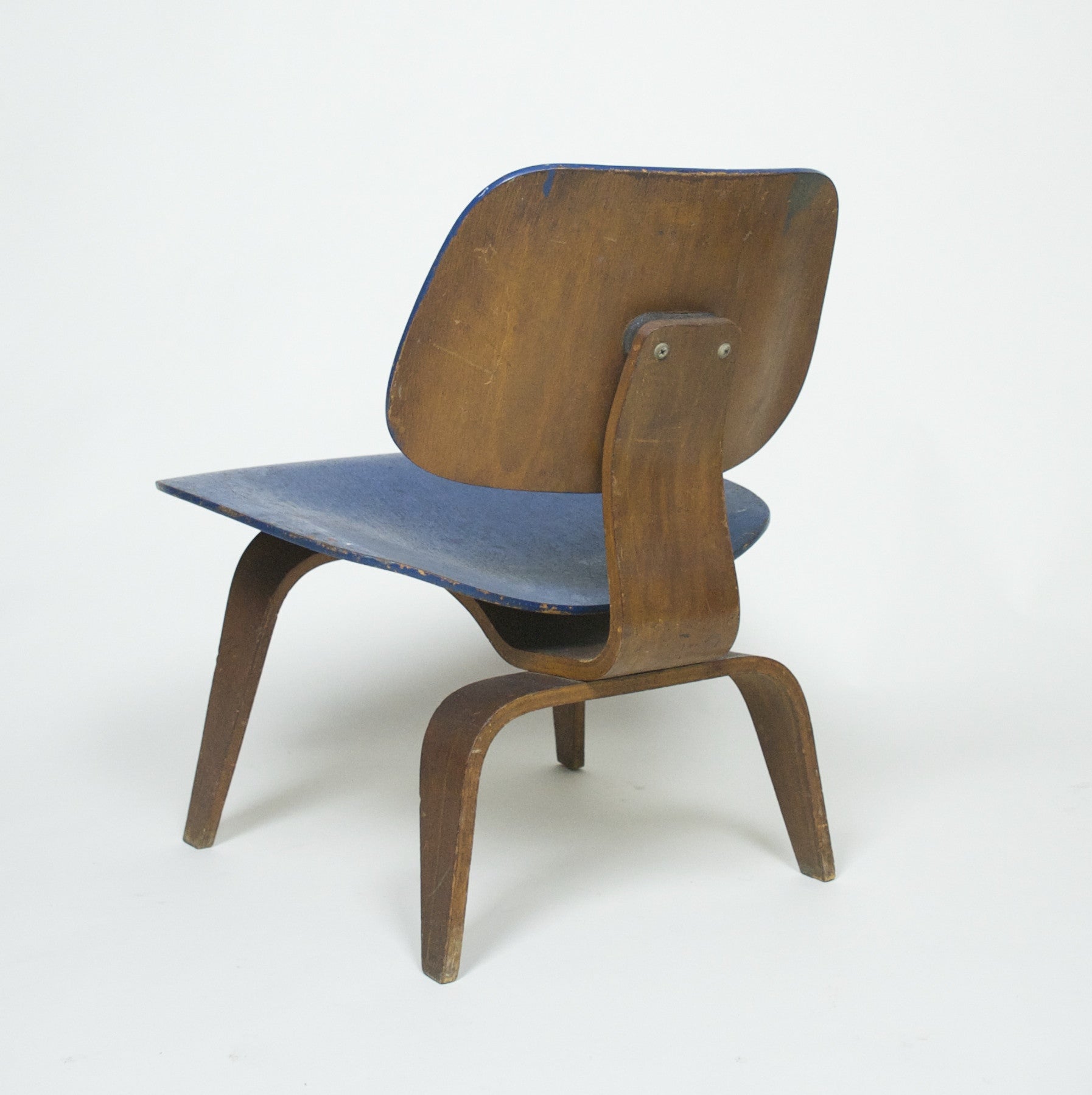 SOLD Eames Evans Herman Miller 1947 LCW Early Rare Chair, All Original Lounge Chair