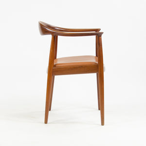 SOLD 6x Hans Wegner W2 & The Round Dining Chairs Johannes Hansen Denmark in Teak