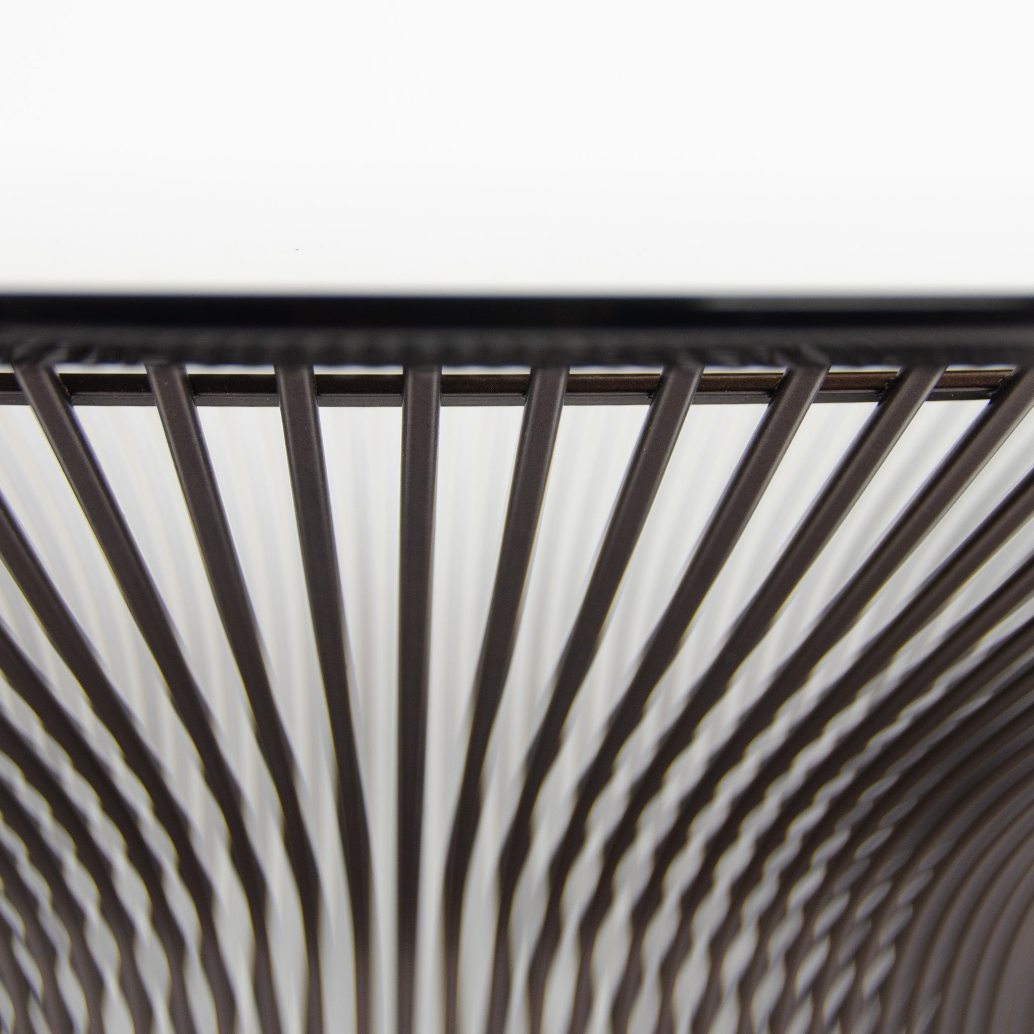 SOLD Knoll Warren Platner 36" Coffee Table Bronze Smoked Glass