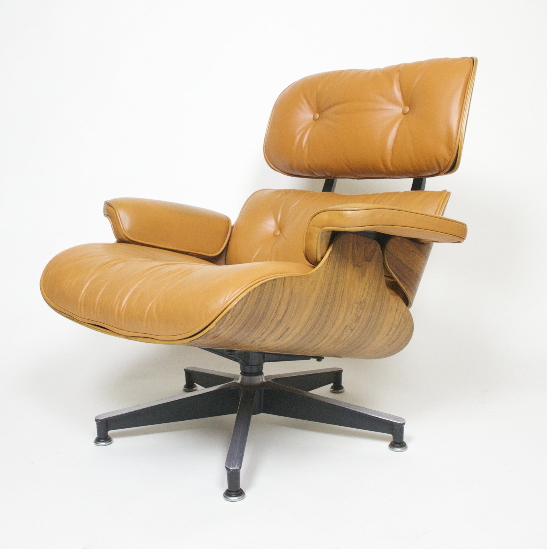 SOLD Herman Miller Eames Lounge Chair & Ottoman Rosewood 670 671 Set 2 1970's