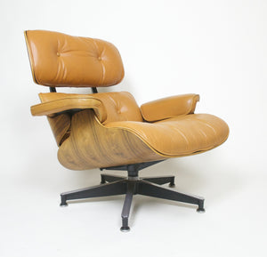 SOLD Herman Miller Eames Lounge Chair & Ottoman Rosewood 670 671 Set 2 1970's