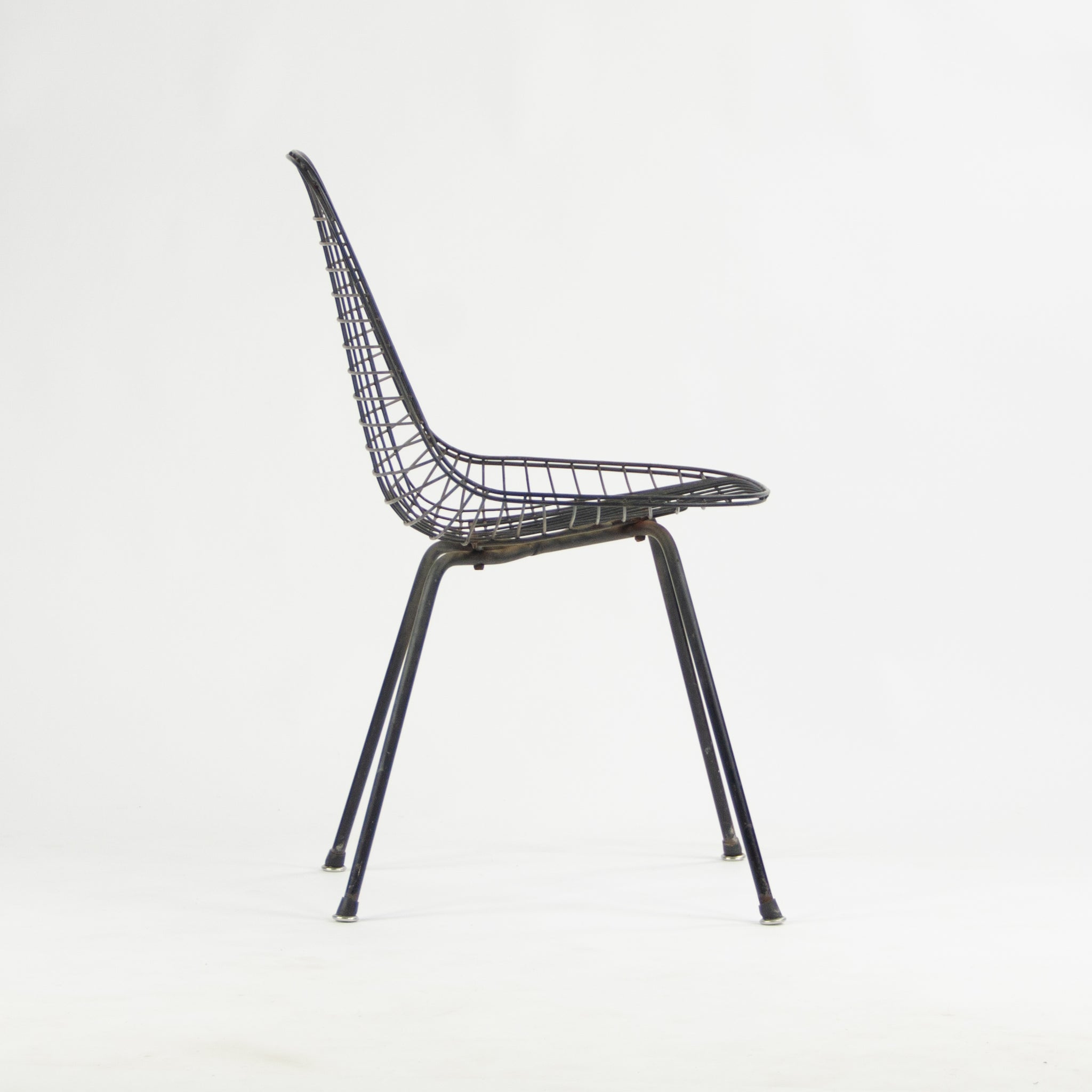 Eames Shell Wire Base SOLD Herman Miller Eames 1954 Wire Shell Chair X Base DKX All Original ...