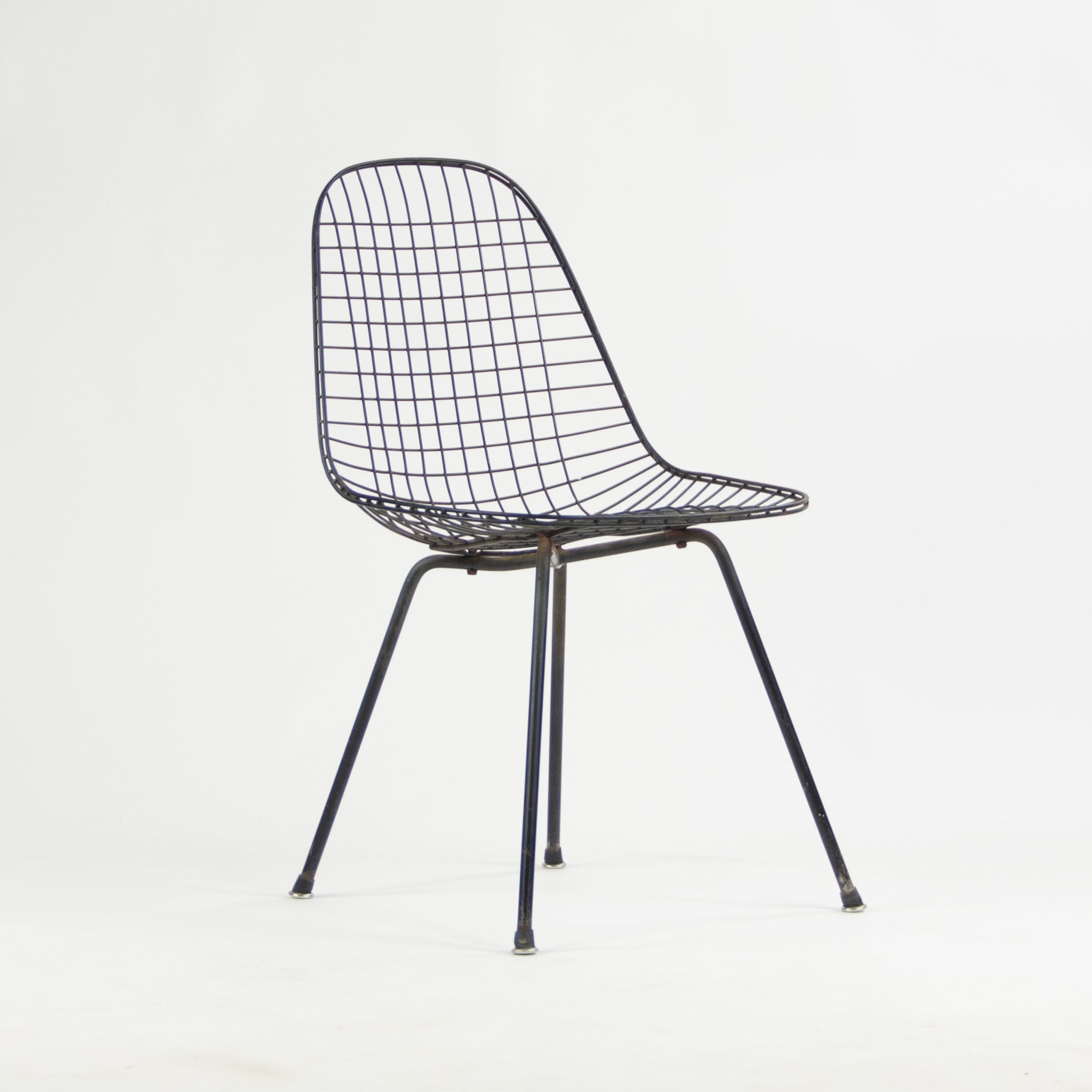 Eames Shell Wire Base SOLD Herman Miller Eames 1954 Wire Shell Chair X Base DKX All Original ...