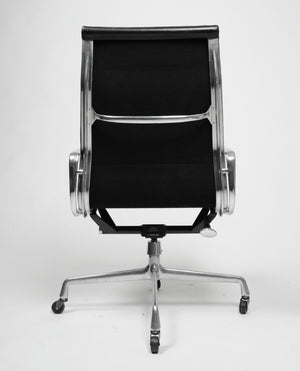 SOLD Museum Quality Eames Herman Miller Soft Pad High Back Aluminum Group Chair