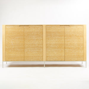 SOLD Antonio Citterio for B&B Italia Cerused Oak Credenza Cabinet Rare Piece
