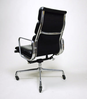 SOLD Museum Quality Eames Herman Miller Soft Pad High Back Aluminum Group Chair